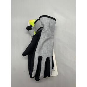 Free Country Women's Softshell Gloves(Grey/Silver, M/L)